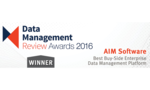 AIM Software wins ‘Best Buy-Side EDM Platform’ Award at A-Team Group’s DMR Awards 2016