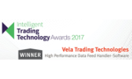 Vela’s SMDS awarded Best High Performance Data Feed Handler - Software